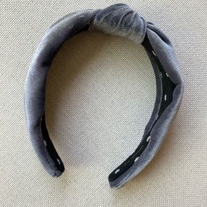 Lele Sadoughi velvet headband.